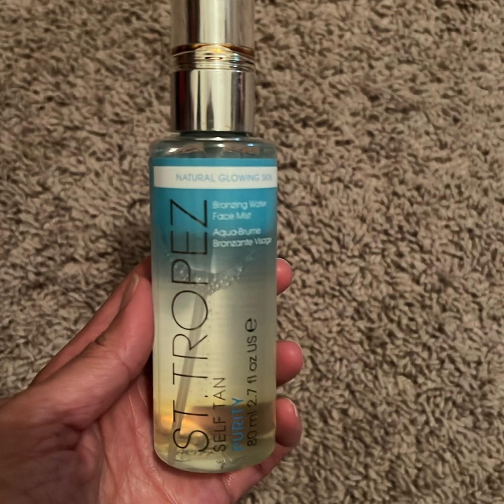St Tropez bronzing water face mist